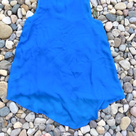 Phillip Lim for Target Blue Sleeveless Tank Top - Picture 6 of 12